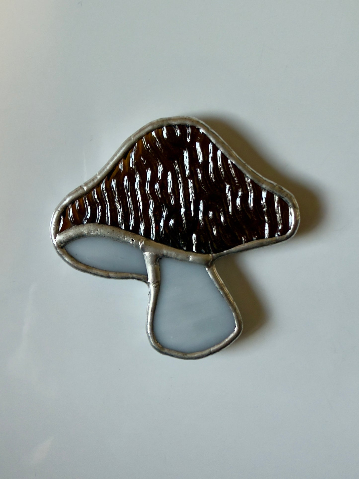 Stained Glass Mushroom Magnet